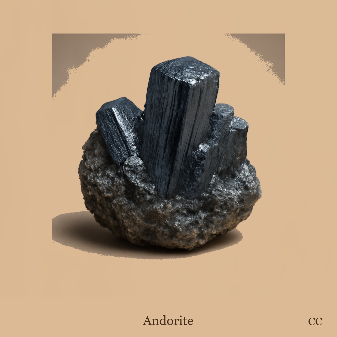 Andorite specimen