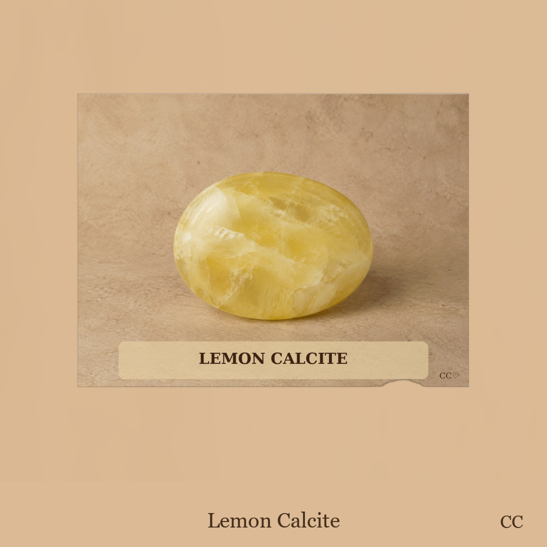 Lemon Calcite specimen