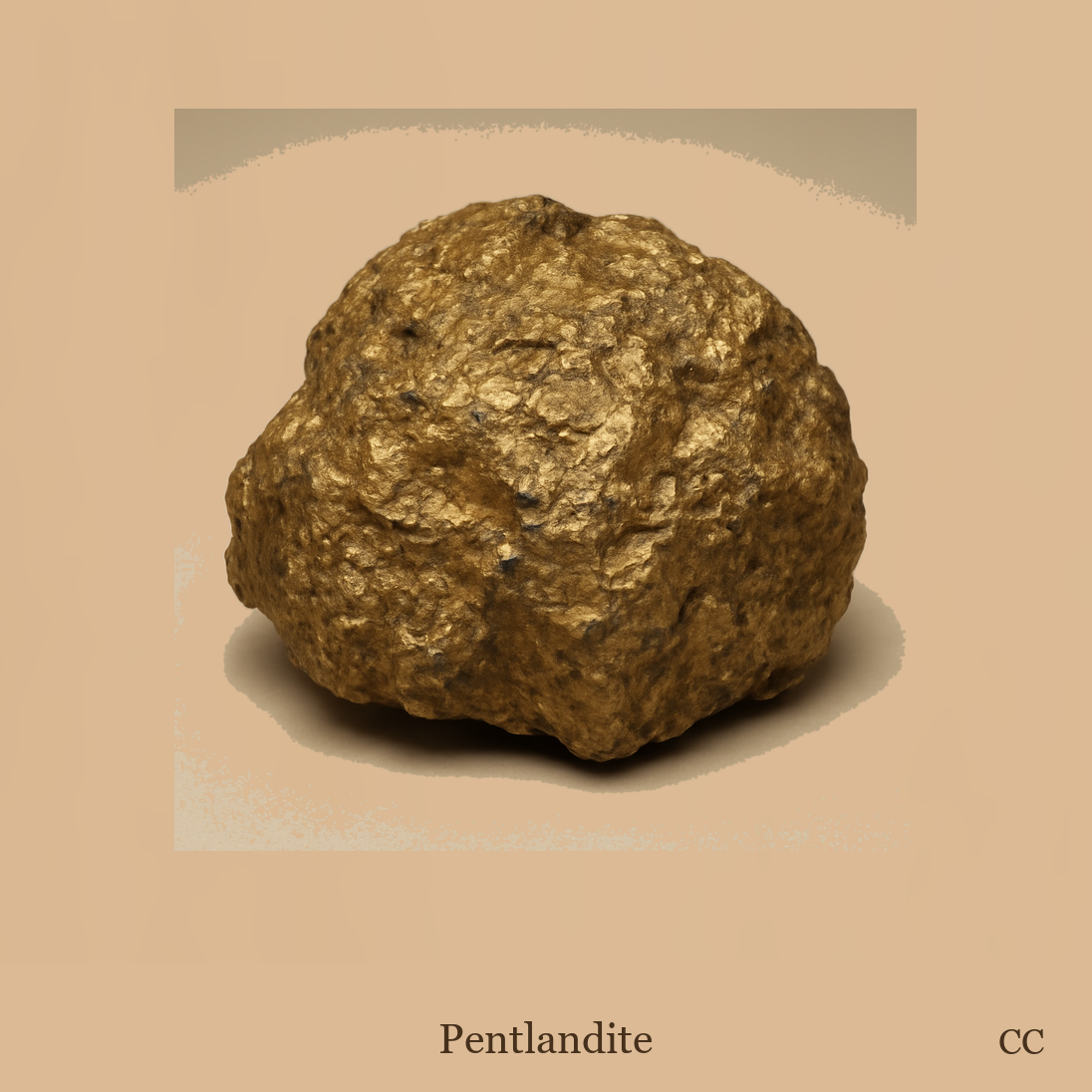 Pentlandite specimen