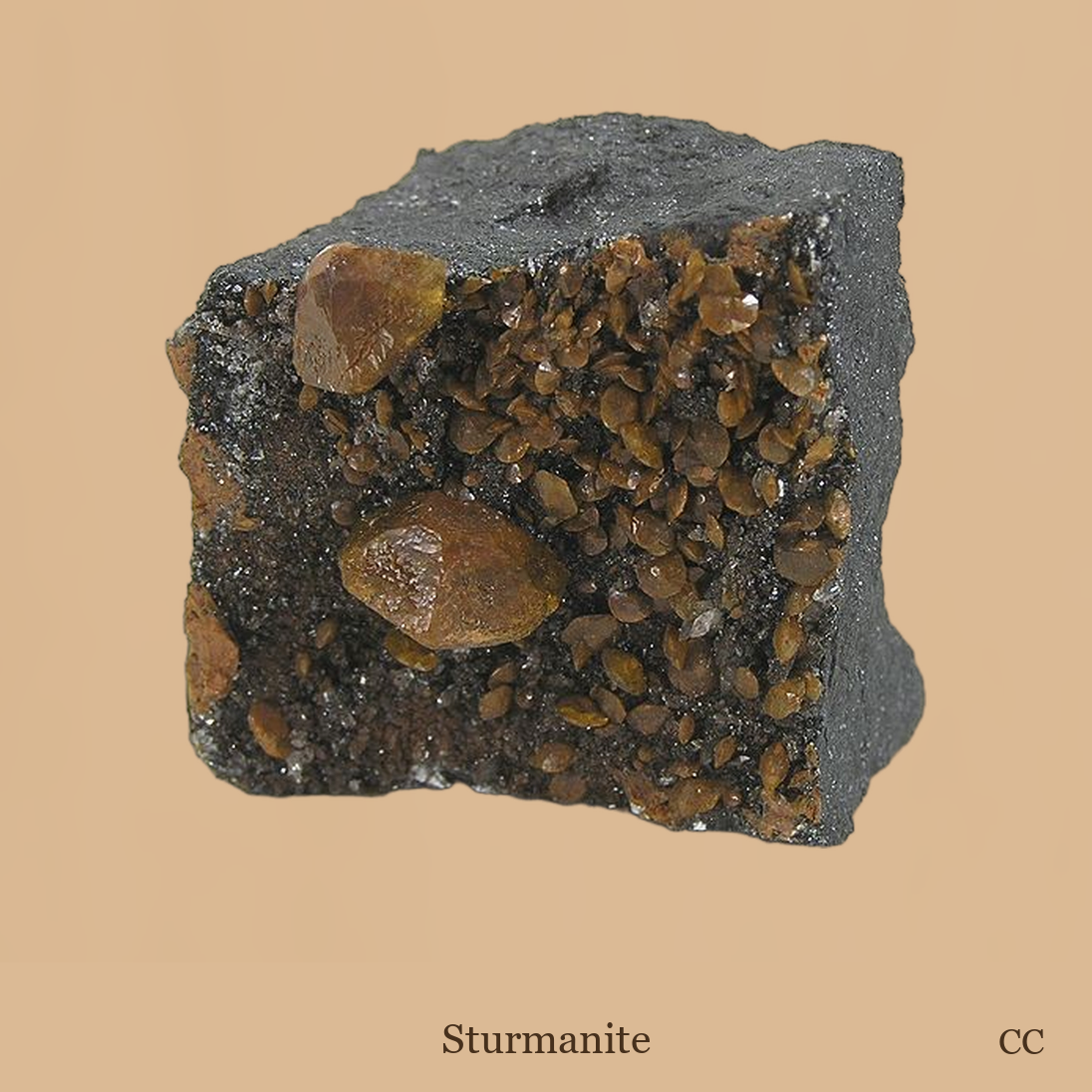 Sturmanite specimen
