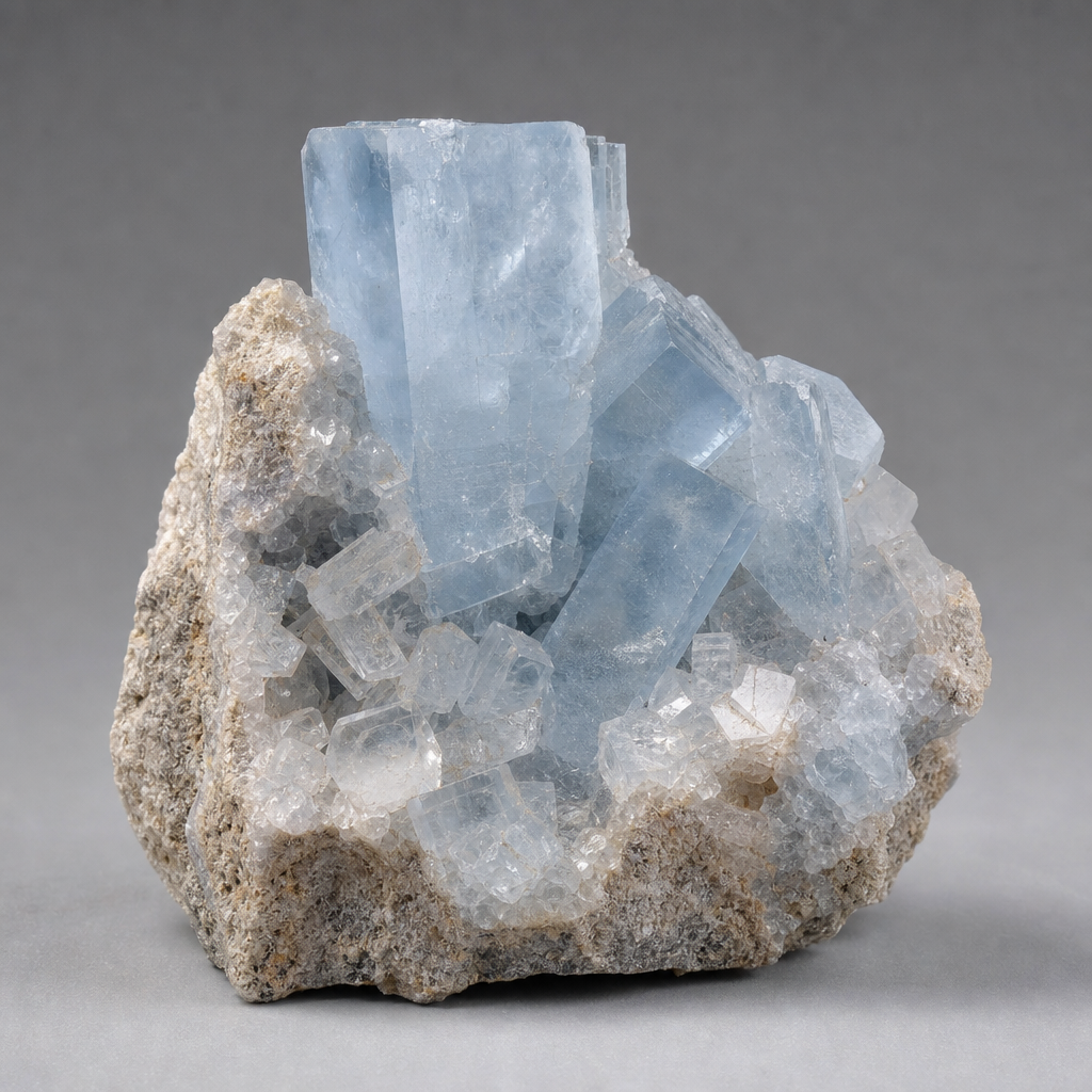 Celestine (Celestite) specimen
